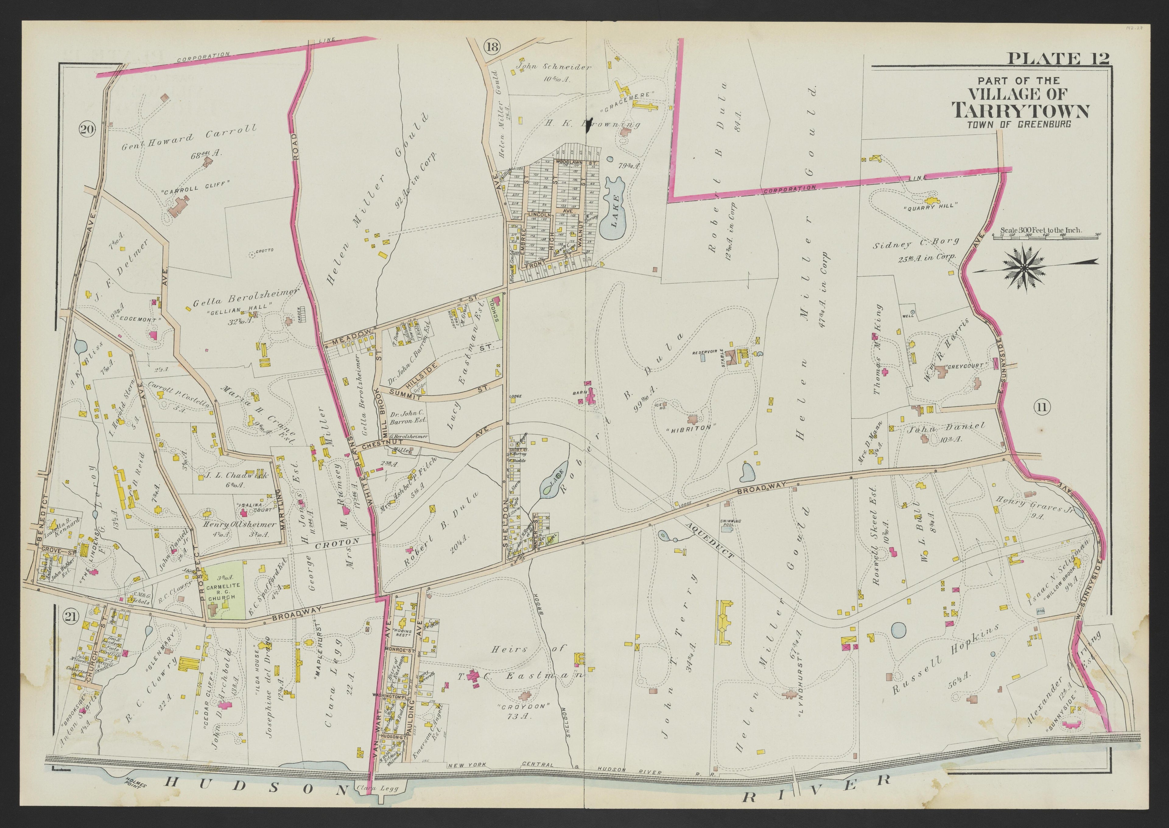 Image 16 of Atlas of Westchester County, New York from Atlas of Westchester County, New York : from Actual Surveys and Official Plans 1911 by Relic Map Company