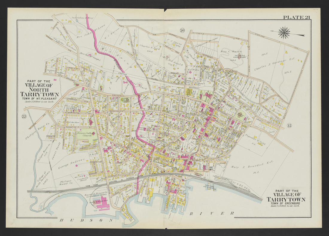 Image 25 of Atlas of Westchester County, New York from Atlas of Westchester County, New York : from Actual Surveys and Official Plans 1911 by Relic Map Company