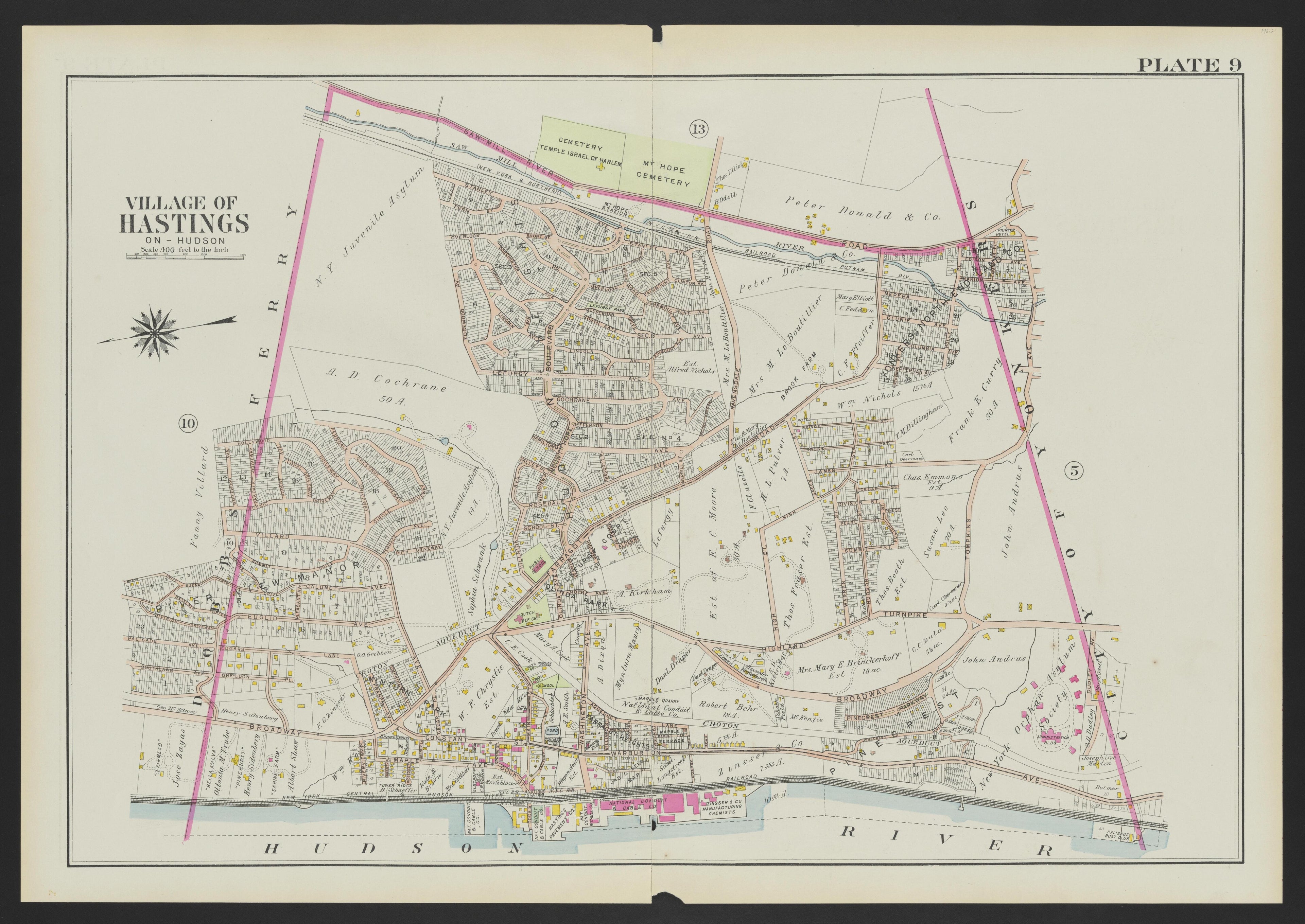 Image 13 of Atlas of Westchester County, New York from Atlas of Westchester County, New York : from Actual Surveys and Official Plans 1911 by Relic Map Company