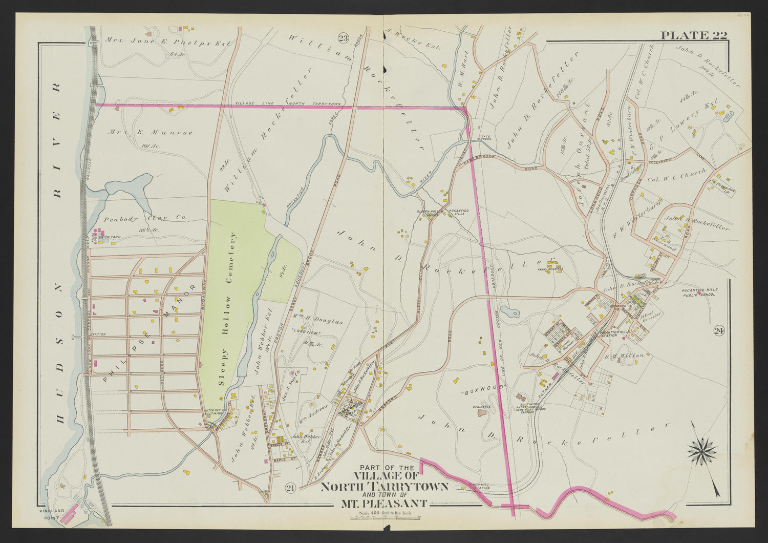 Image 26 of Atlas of Westchester County, New York from Atlas of Westchester County, New York : from Actual Surveys and Official Plans 1911 by Relic Map Company