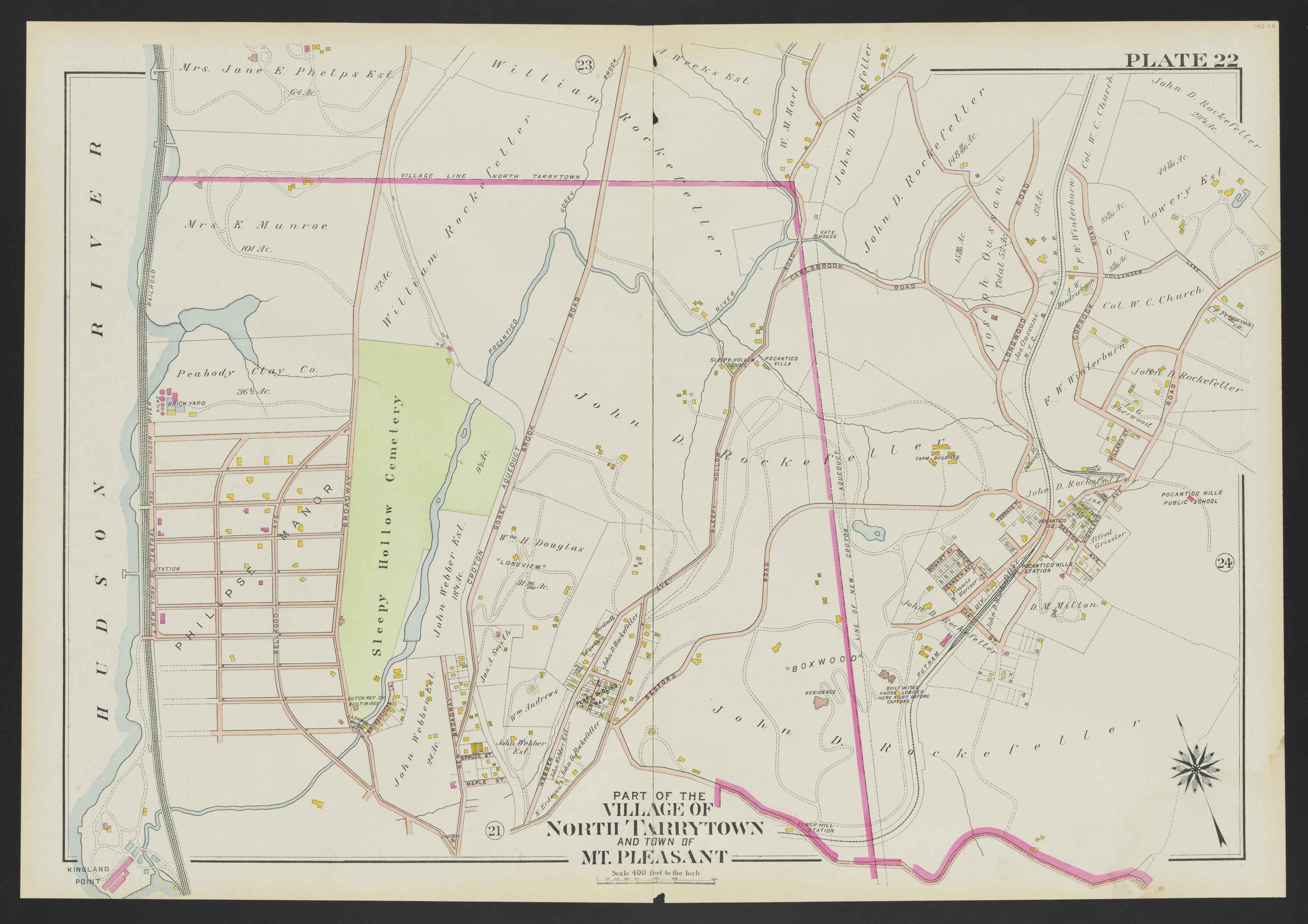 Image 26 of Atlas of Westchester County, New York from Atlas of Westchester County, New York : from Actual Surveys and Official Plans 1911 by Relic Map Company