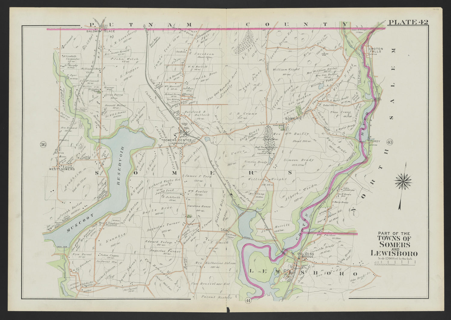 Image 46 of Atlas of Westchester County, New York from Atlas of Westchester County, New York : from Actual Surveys and Official Plans 1911 by Relic Map Company