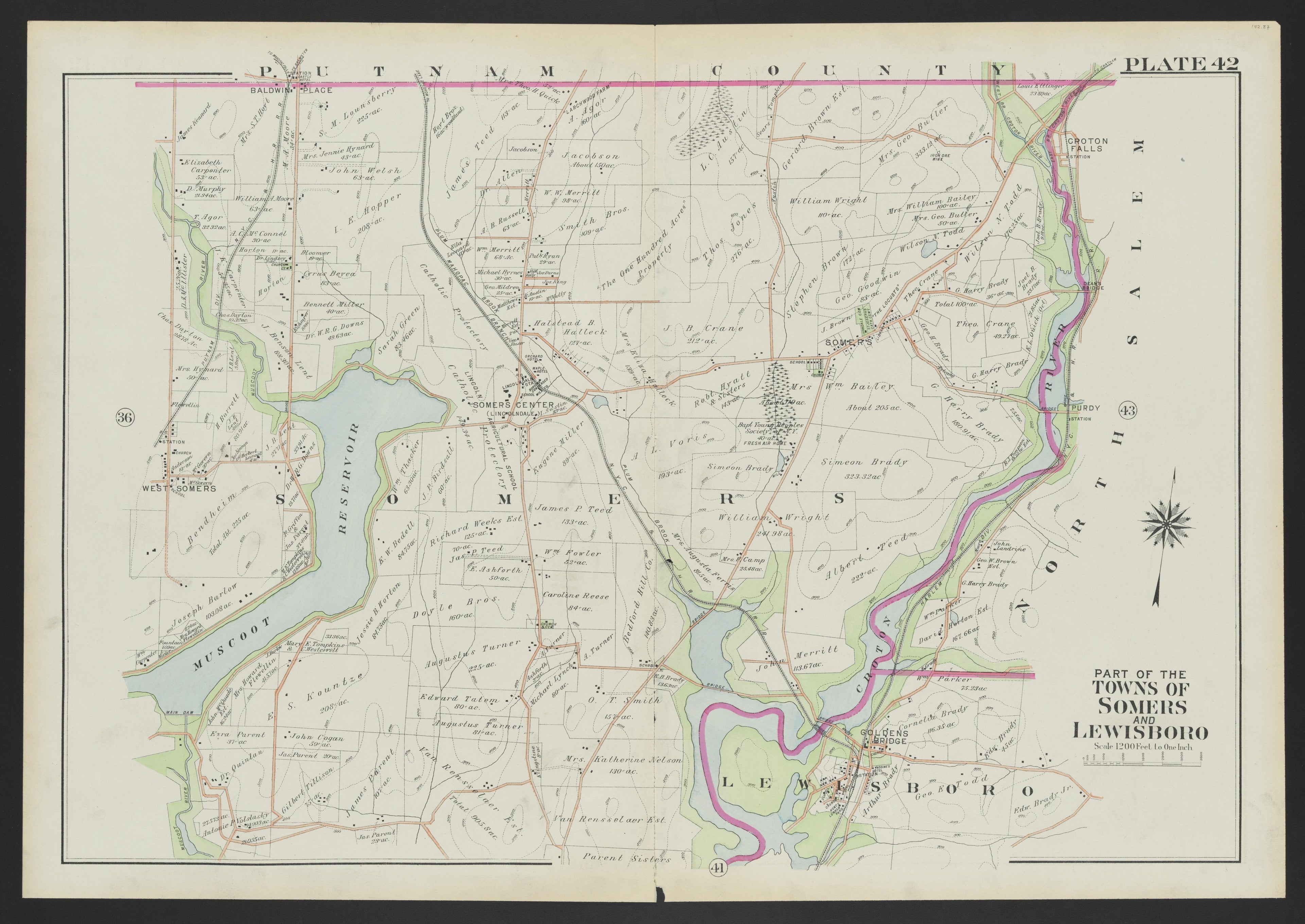 Image 46 of Atlas of Westchester County, New York from Atlas of Westchester County, New York : from Actual Surveys and Official Plans 1911 by Relic Map Company