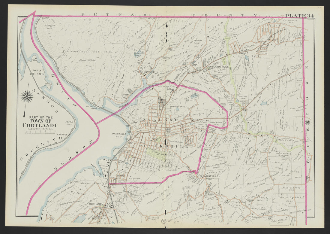 Image 38 of Atlas of Westchester County, New York from Atlas of Westchester County, New York : from Actual Surveys and Official Plans 1911 by Relic Map Company