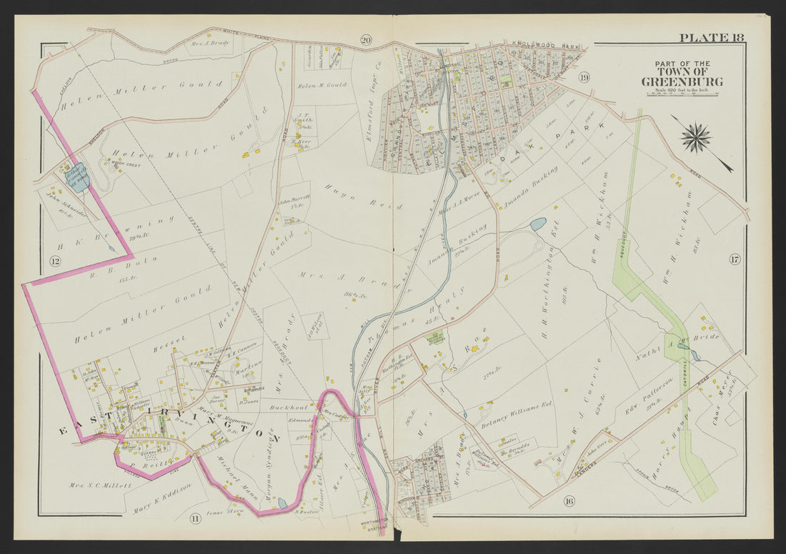 Image 22 of Atlas of Westchester County, New York from Atlas of Westchester County, New York : from Actual Surveys and Official Plans 1911 by Relic Map Company