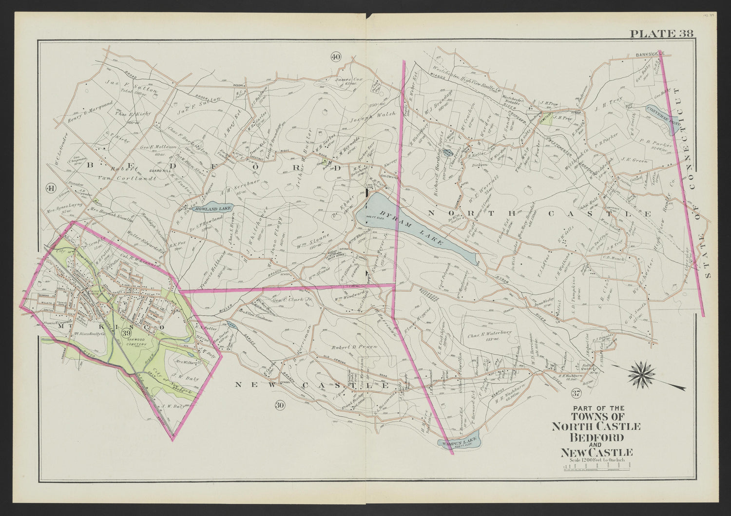Image 42 of Atlas of Westchester County, New York from Atlas of Westchester County, New York : from Actual Surveys and Official Plans 1911 by Relic Map Company