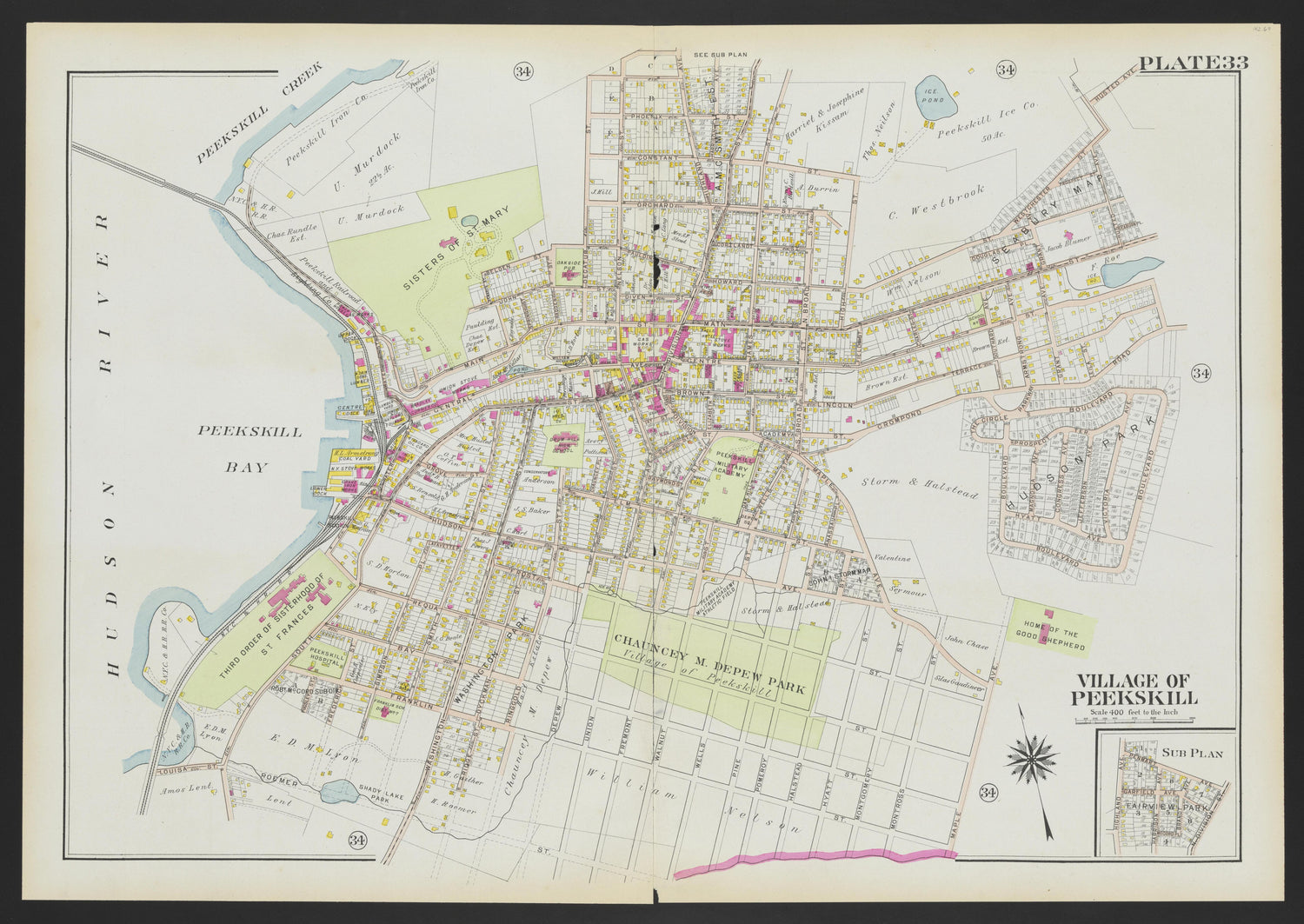 Image 37 of Atlas of Westchester County, New York from Atlas of Westchester County, New York : from Actual Surveys and Official Plans 1911 by Relic Map Company
