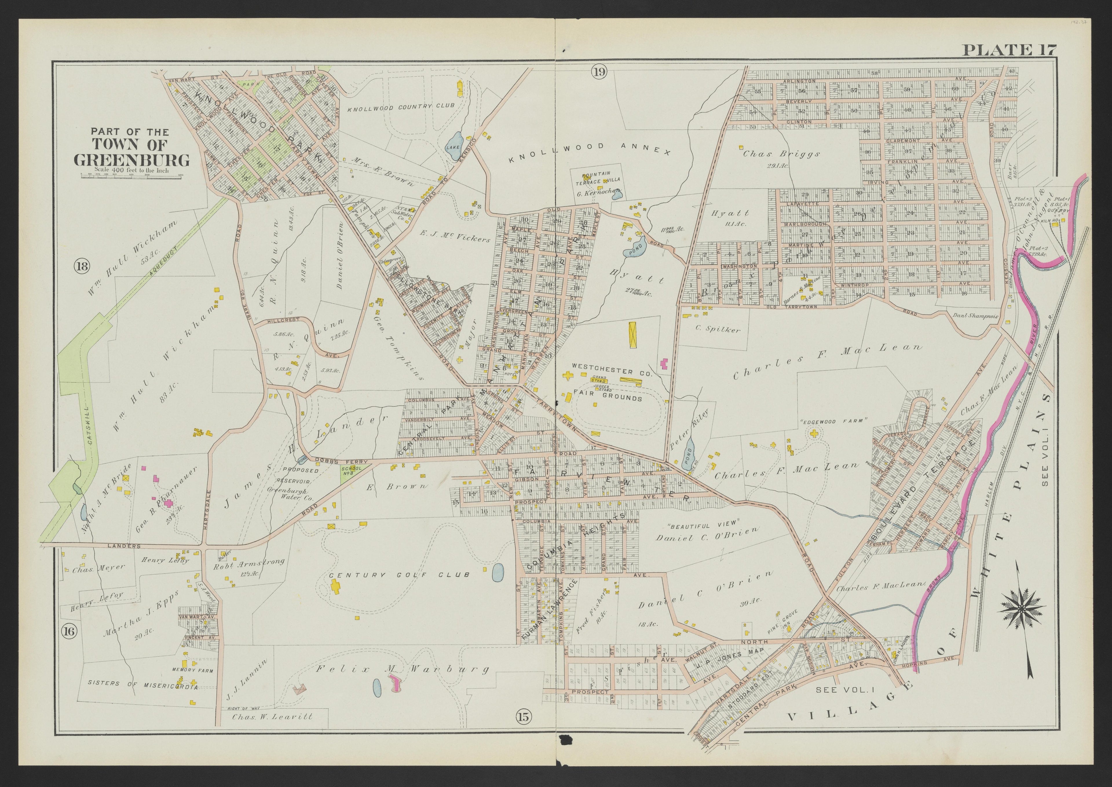 Image 21 of Atlas of Westchester County, New York from Atlas of Westchester County, New York : from Actual Surveys and Official Plans 1911 by Relic Map Company