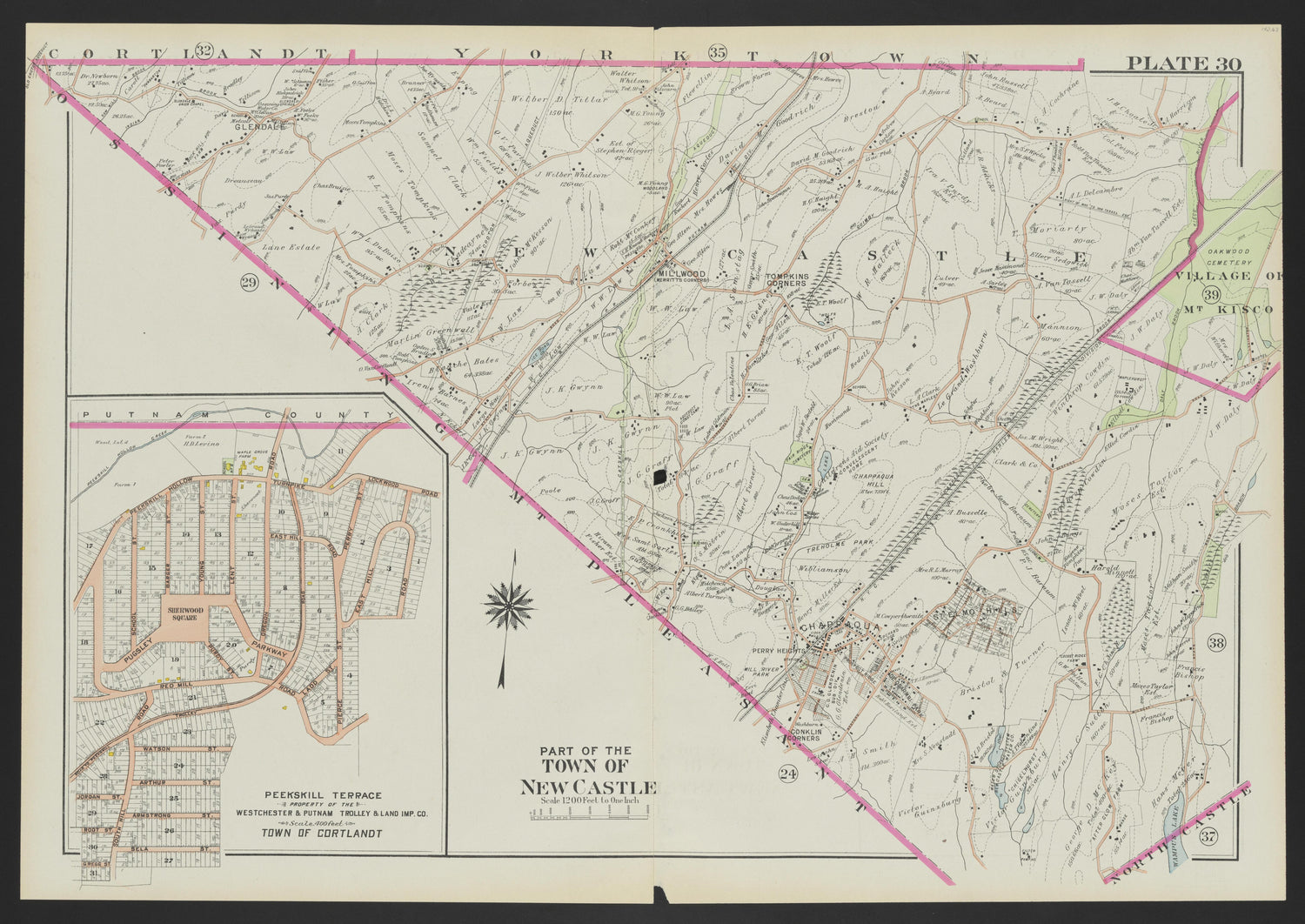 Image 34 of Atlas of Westchester County, New York from Atlas of Westchester County, New York : from Actual Surveys and Official Plans 1911 by Relic Map Company