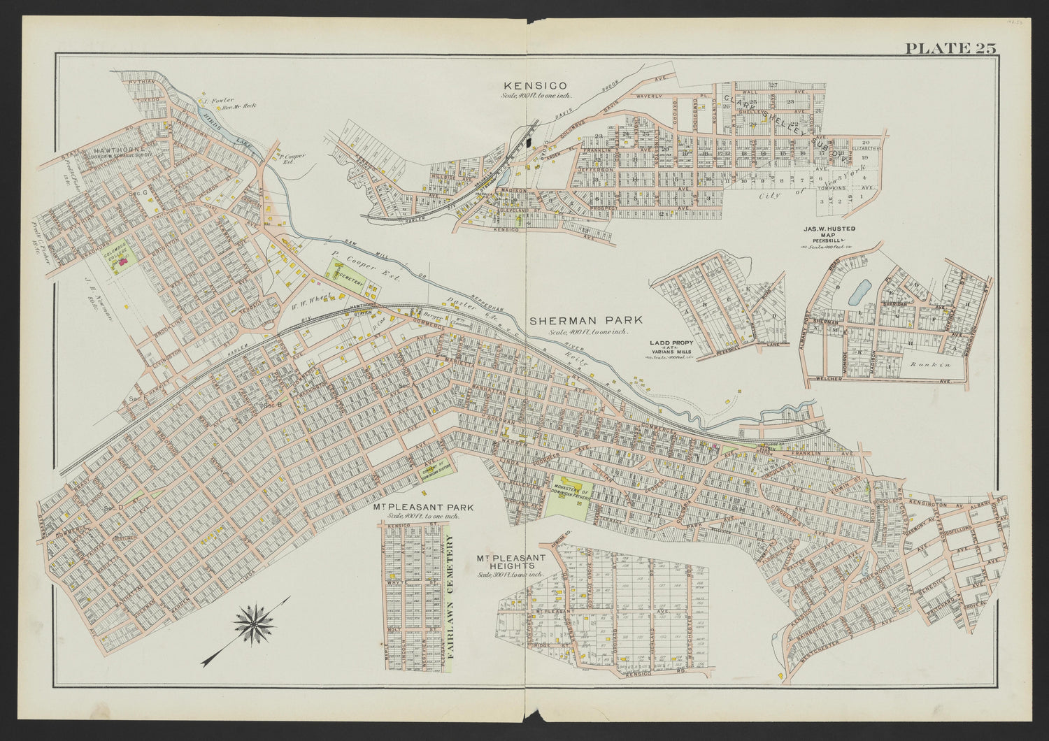 Image 29 of Atlas of Westchester County, New York from Atlas of Westchester County, New York : from Actual Surveys and Official Plans 1911 by Relic Map Company