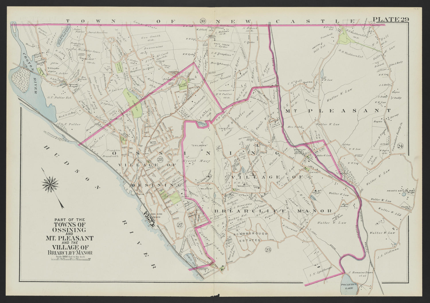Image 33 of Atlas of Westchester County, New York from Atlas of Westchester County, New York : from Actual Surveys and Official Plans 1911 by Relic Map Company