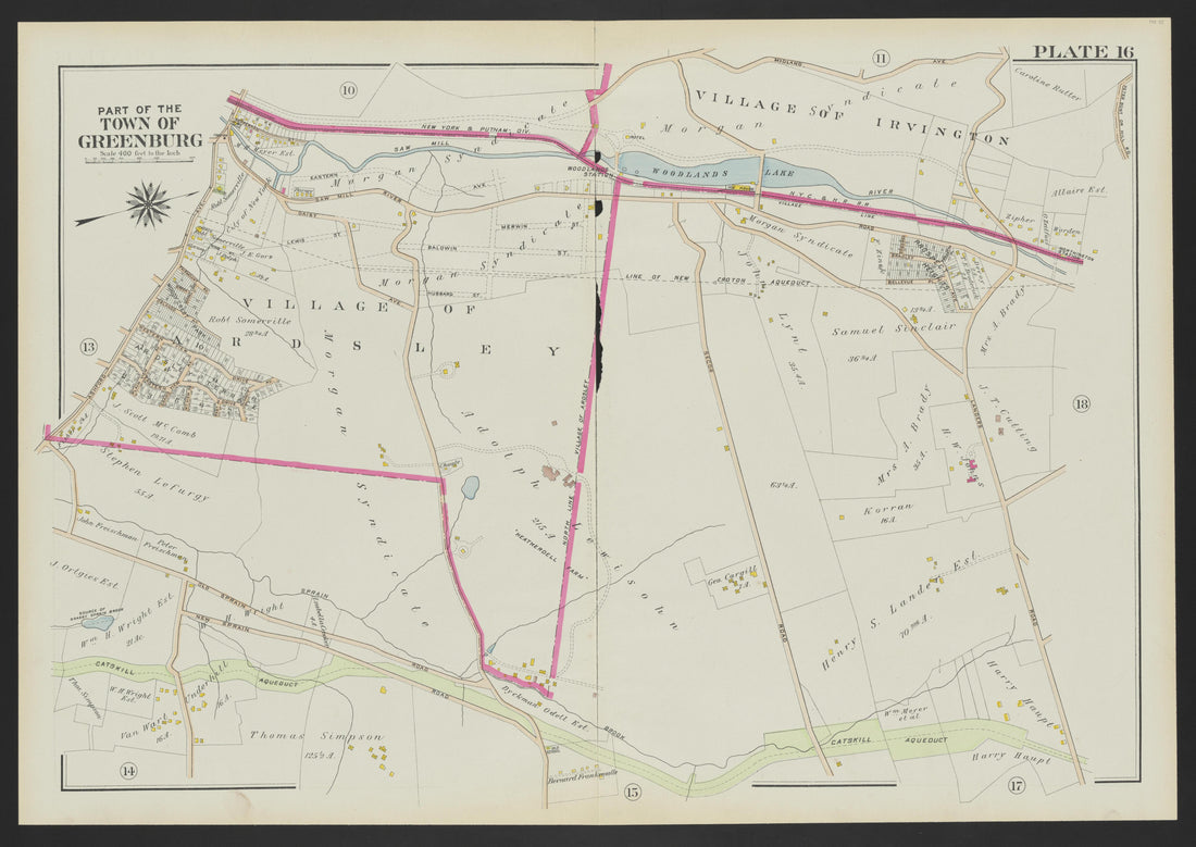 Image 20 of Atlas of Westchester County, New York from Atlas of Westchester County, New York : from Actual Surveys and Official Plans 1911 by Relic Map Company