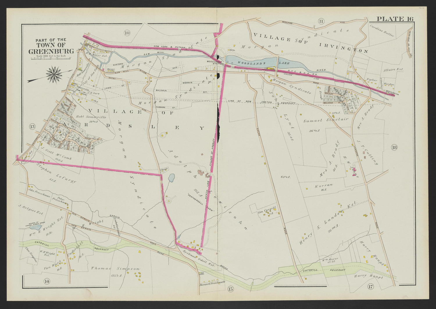 Image 20 of Atlas of Westchester County, New York from Atlas of Westchester County, New York : from Actual Surveys and Official Plans 1911 by Relic Map Company