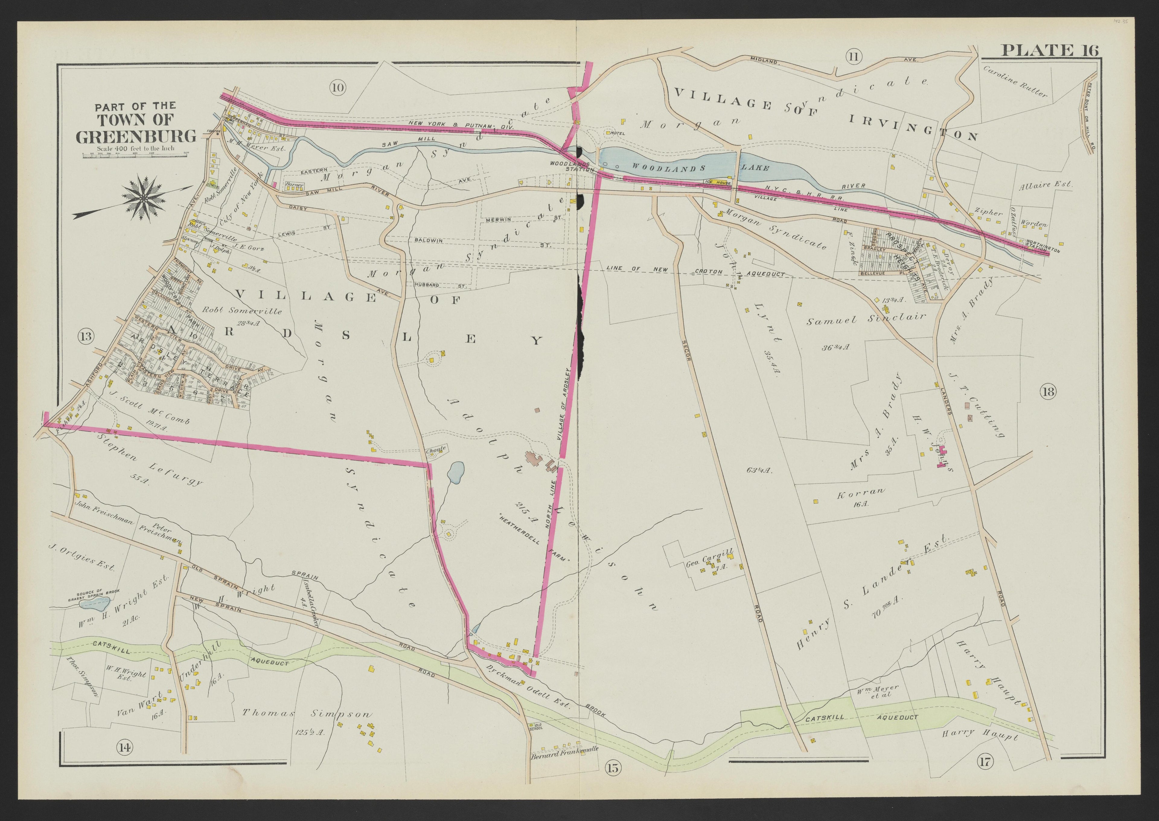 Image 20 of Atlas of Westchester County, New York from Atlas of Westchester County, New York : from Actual Surveys and Official Plans 1911 by Relic Map Company
