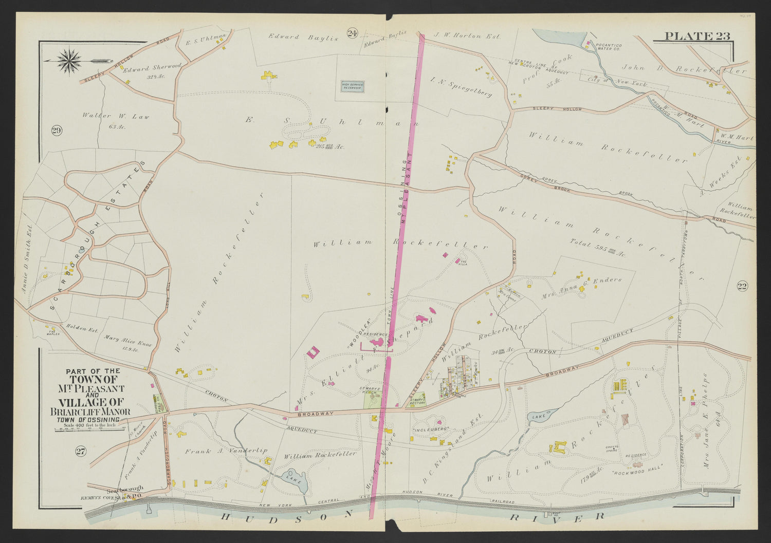 Image 27 of Atlas of Westchester County, New York from Atlas of Westchester County, New York : from Actual Surveys and Official Plans 1911 by Relic Map Company