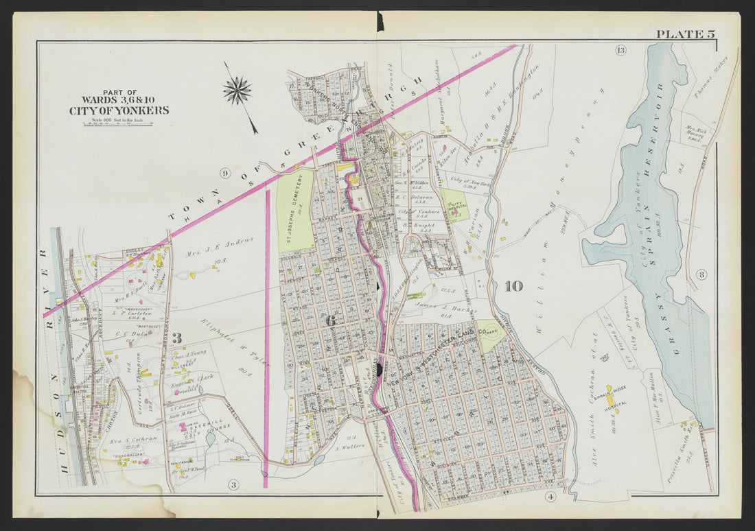 Image 9 of Atlas of Westchester County, New York from Atlas of Westchester County, New York : from Actual Surveys and Official Plans 1911 by Relic Map Company