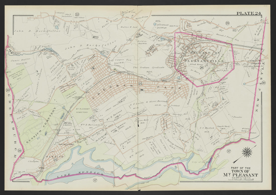 Image 28 of Atlas of Westchester County, New York from Atlas of Westchester County, New York : from Actual Surveys and Official Plans 1911 by Relic Map Company