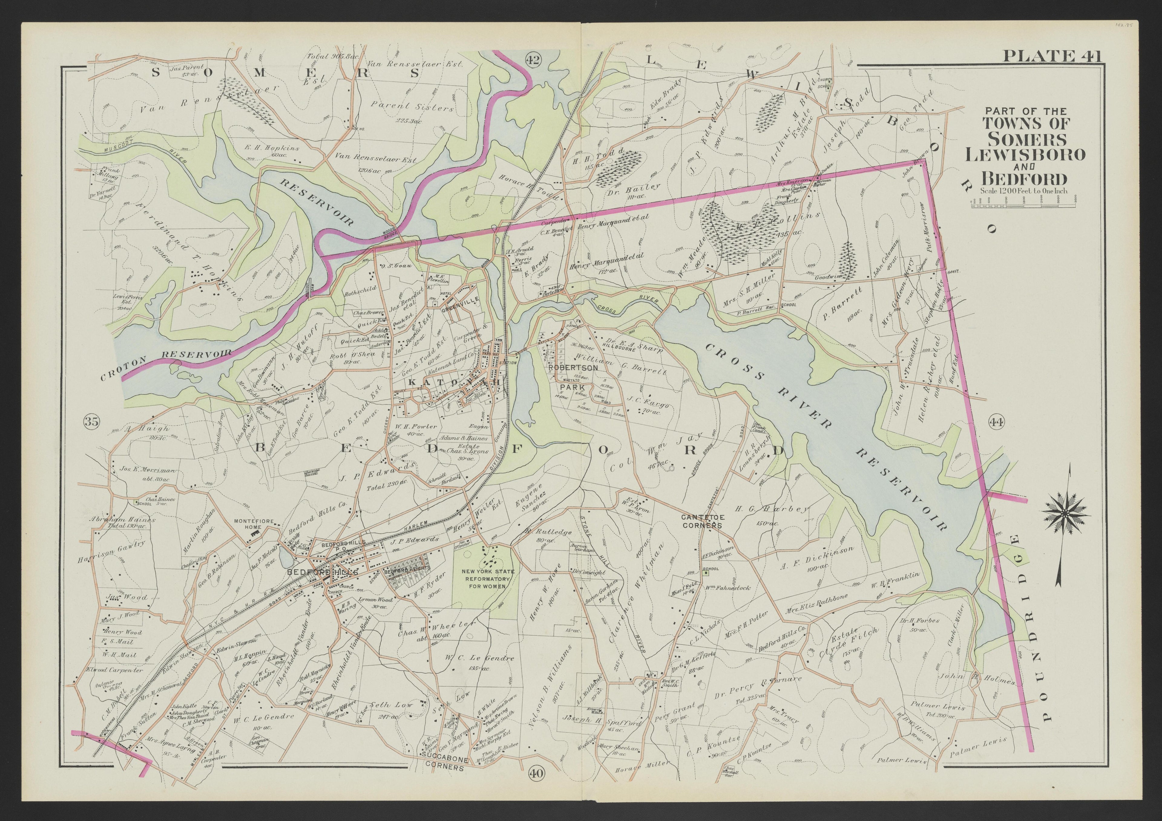 Image 45 of Atlas of Westchester County, New York from Atlas of Westchester County, New York : from Actual Surveys and Official Plans 1911 by Relic Map Company