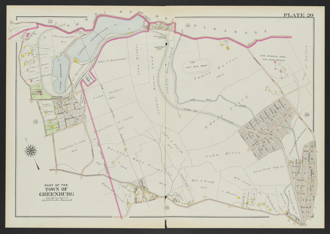 Image 24 of Atlas of Westchester County, New York from Atlas of Westchester County, New York : from Actual Surveys and Official Plans 1911 by Relic Map Company
