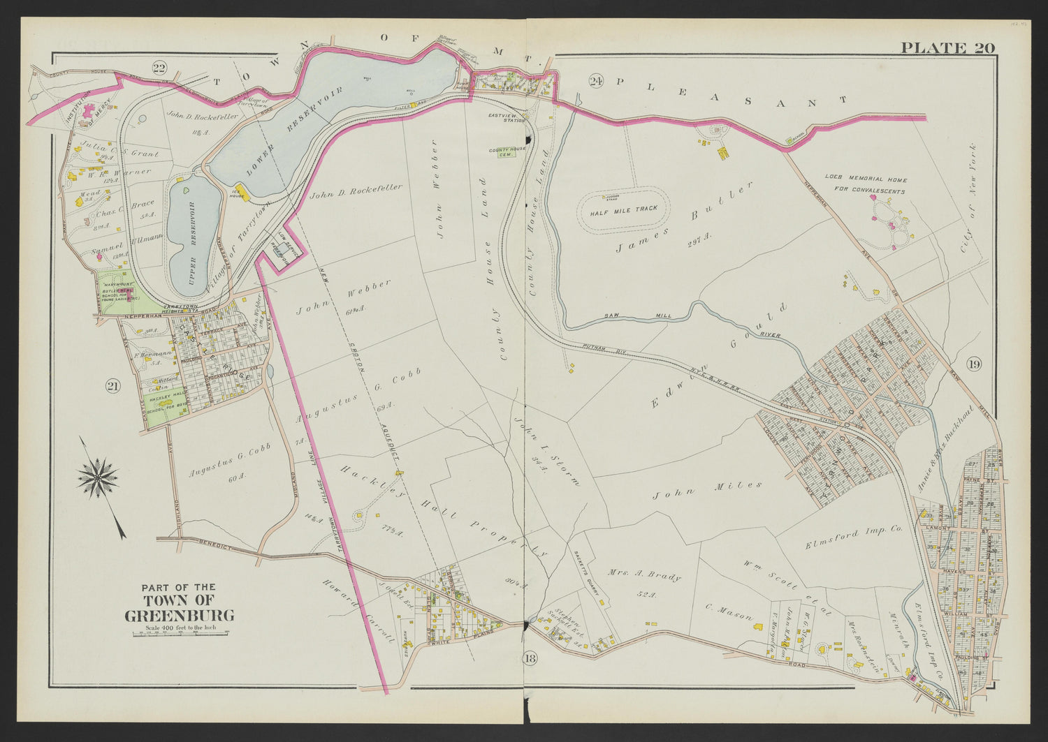 Image 24 of Atlas of Westchester County, New York from Atlas of Westchester County, New York : from Actual Surveys and Official Plans 1911 by Relic Map Company