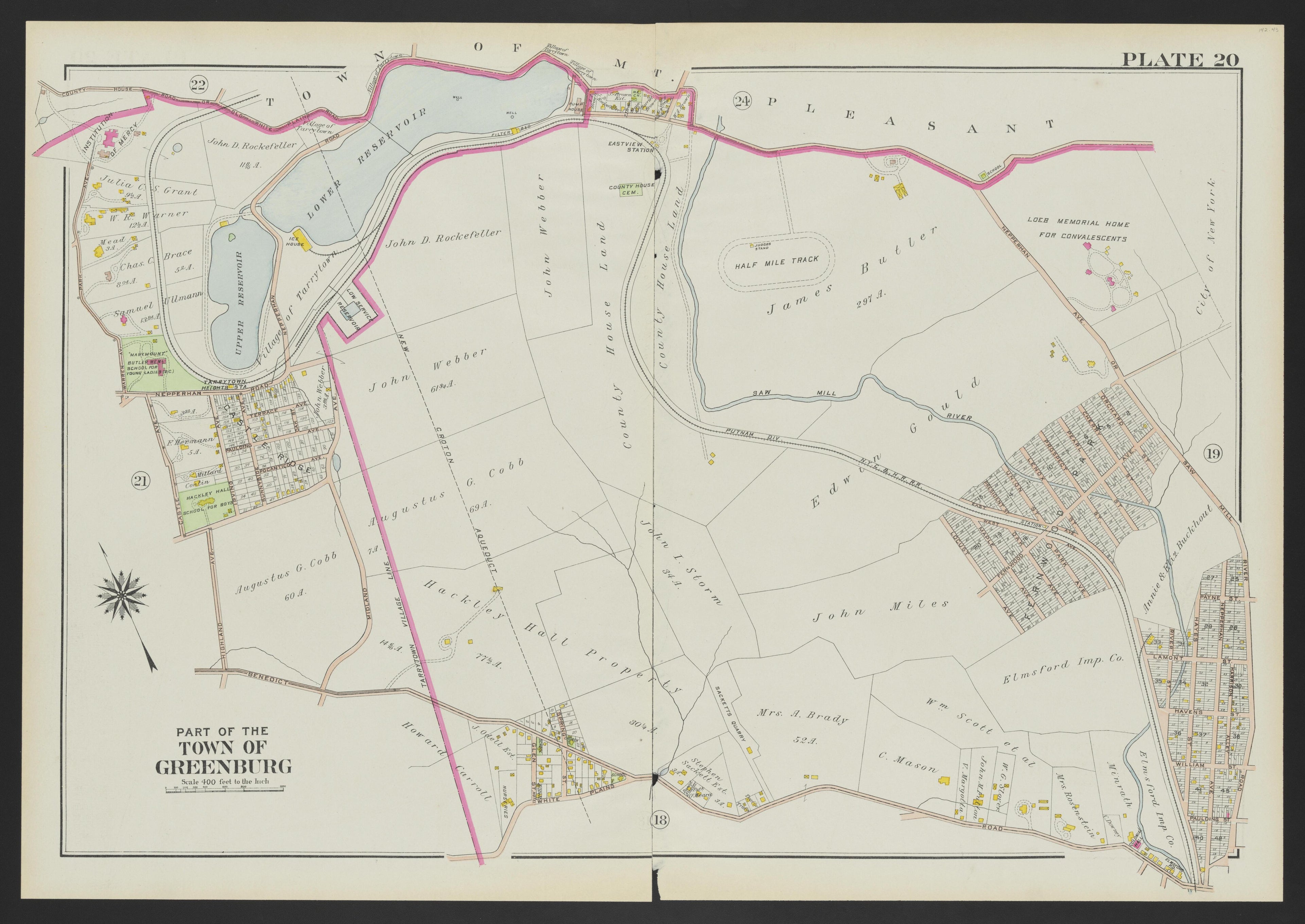 Image 24 of Atlas of Westchester County, New York from Atlas of Westchester County, New York : from Actual Surveys and Official Plans 1911 by Relic Map Company