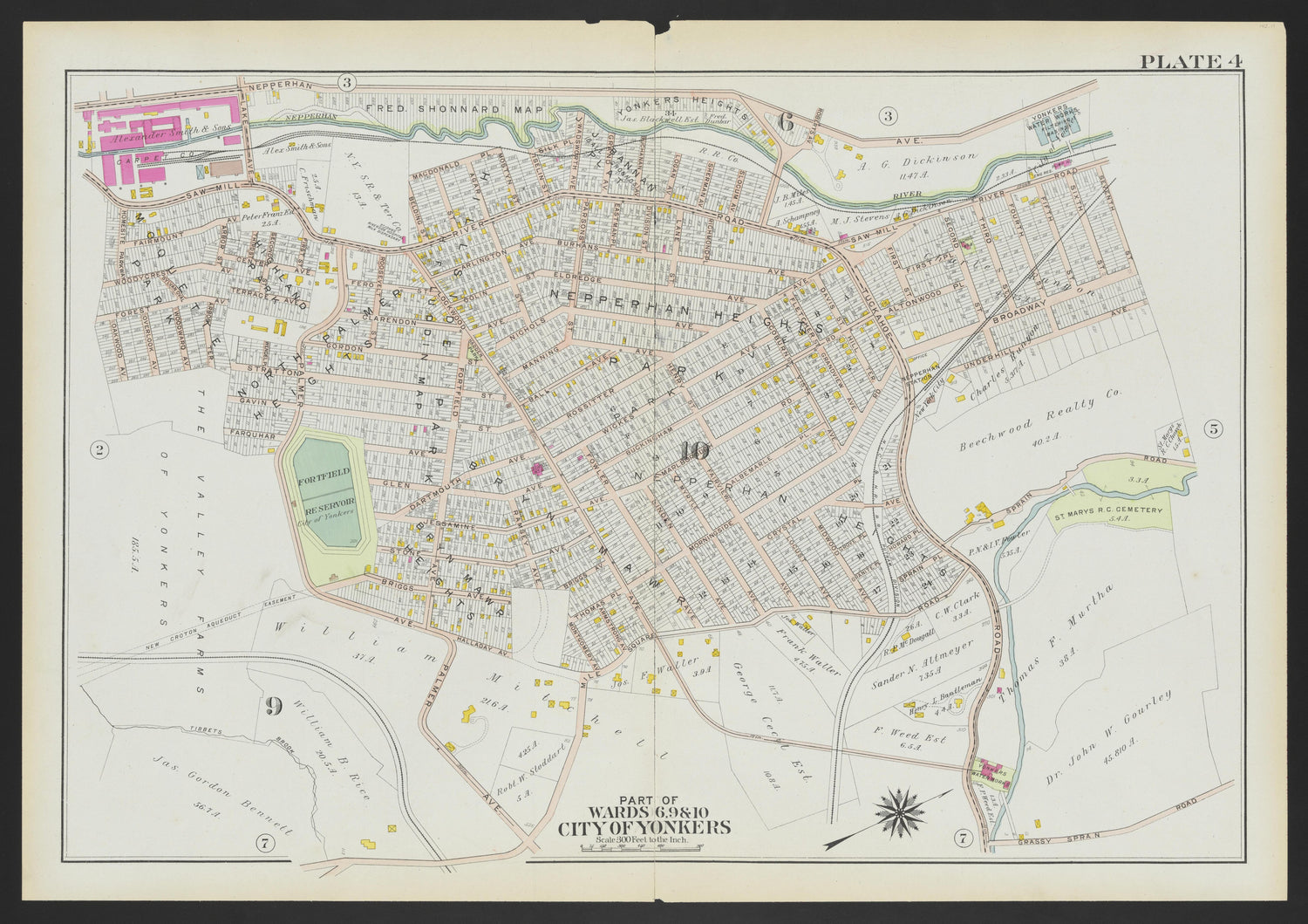 Image 8 of Atlas of Westchester County, New York from Atlas of Westchester County, New York : from Actual Surveys and Official Plans 1911 by Relic Map Company