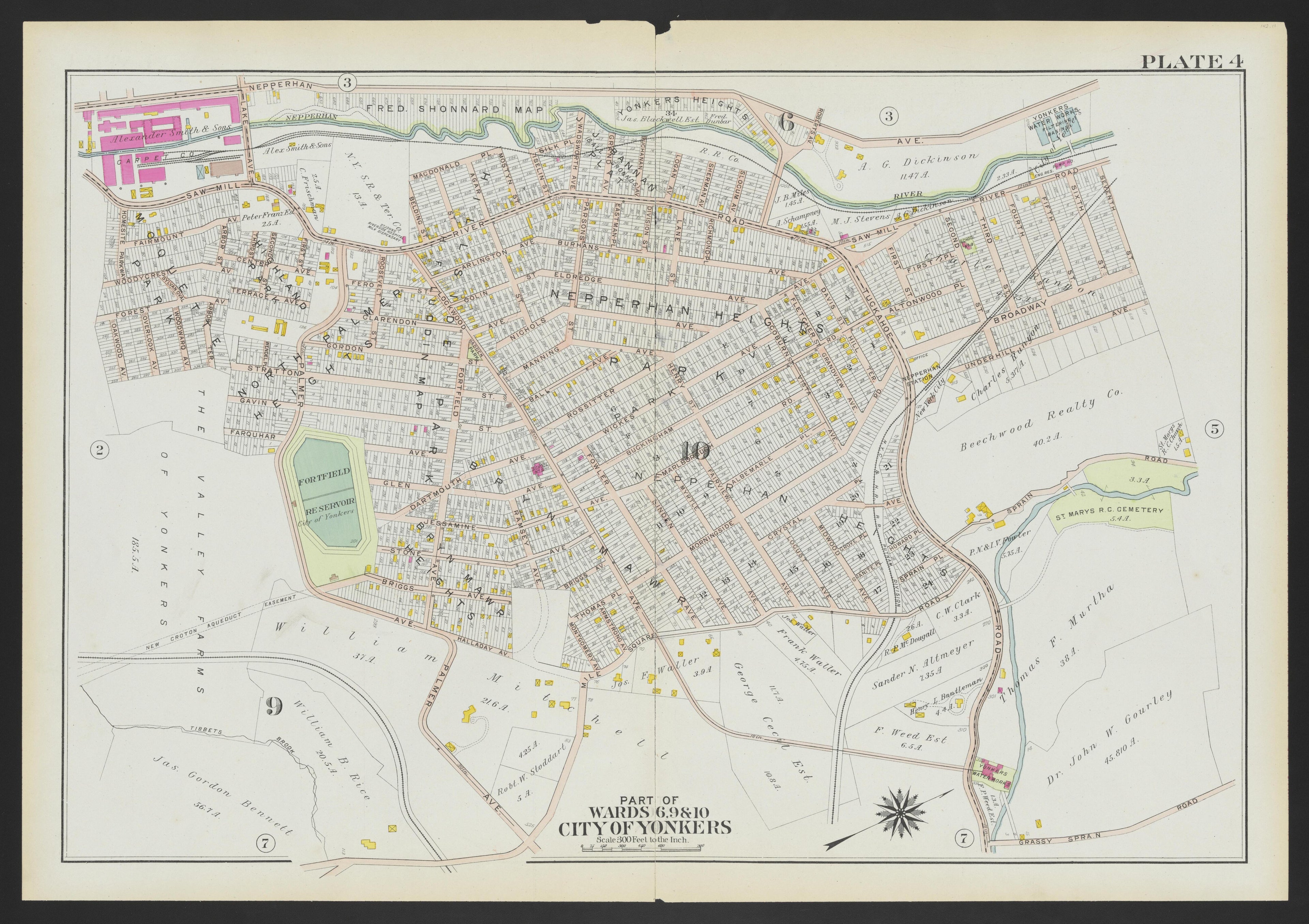 Image 8 of Atlas of Westchester County, New York from Atlas of Westchester County, New York : from Actual Surveys and Official Plans 1911 by Relic Map Company