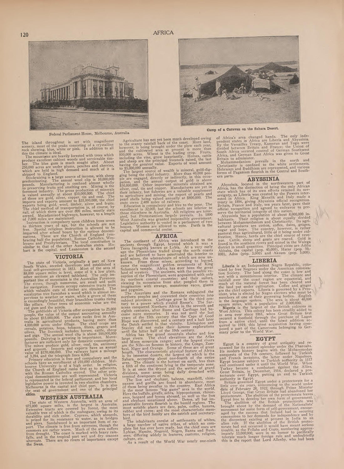 View of Federal Parliament House, Melbourne and Text from Atlas of Doniphan County, Kansas : Containing Maps of Townships of the County, Maps of State, United States and World : Farmers Directory, Analysis of the System of U.S. Land Surveys 1927 by Relic Map Company