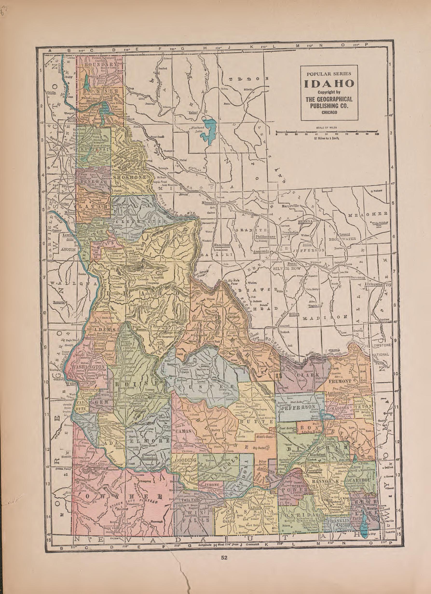 This old map of Doniphan County, Kansas,  was created by Anderson Publishing Company|Burgoyne, Alan H. (Alan Hughes)|James, George Wharton|Peake, Elmore Elliott in 1927