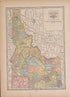 Idaho from Atlas of Doniphan County, Kansas : Containing Maps of Townships of the County, Maps of State, United States and World : Farmers Directory, Analysis of the System of U.S. Land Surveys 1927 by Relic Map Company