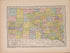 South Dakota from Atlas of Doniphan County, Kansas : Containing Maps of Townships of the County, Maps of State, United States and World : Farmers Directory, Analysis of the System of U.S. Land Surveys 1927 by Relic Map Company