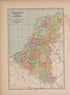 Netherlands, Belgium, and Luxemburg from Atlas of Doniphan County, Kansas : Containing Maps of Townships of the County, Maps of State, United States and World : Farmers Directory, Analysis of the System of U.S. Land Surveys 1927 by Relic Map Company