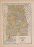 Alabama from Atlas of Doniphan County, Kansas : Containing Maps of Townships of the County, Maps of State, United States and World : Farmers Directory, Analysis of the System of U.S. Land Surveys 1927 by Relic Map Company