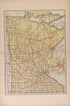 Minnesota from Atlas of Doniphan County, Kansas : Containing Maps of Townships of the County, Maps of State, United States and World : Farmers Directory, Analysis of the System of U.S. Land Surveys 1927 by Relic Map Company