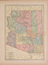 Arizona from Atlas of Doniphan County, Kansas : Containing Maps of Townships of the County, Maps of State, United States and World : Farmers Directory, Analysis of the System of U.S. Land Surveys 1927 by Relic Map Company