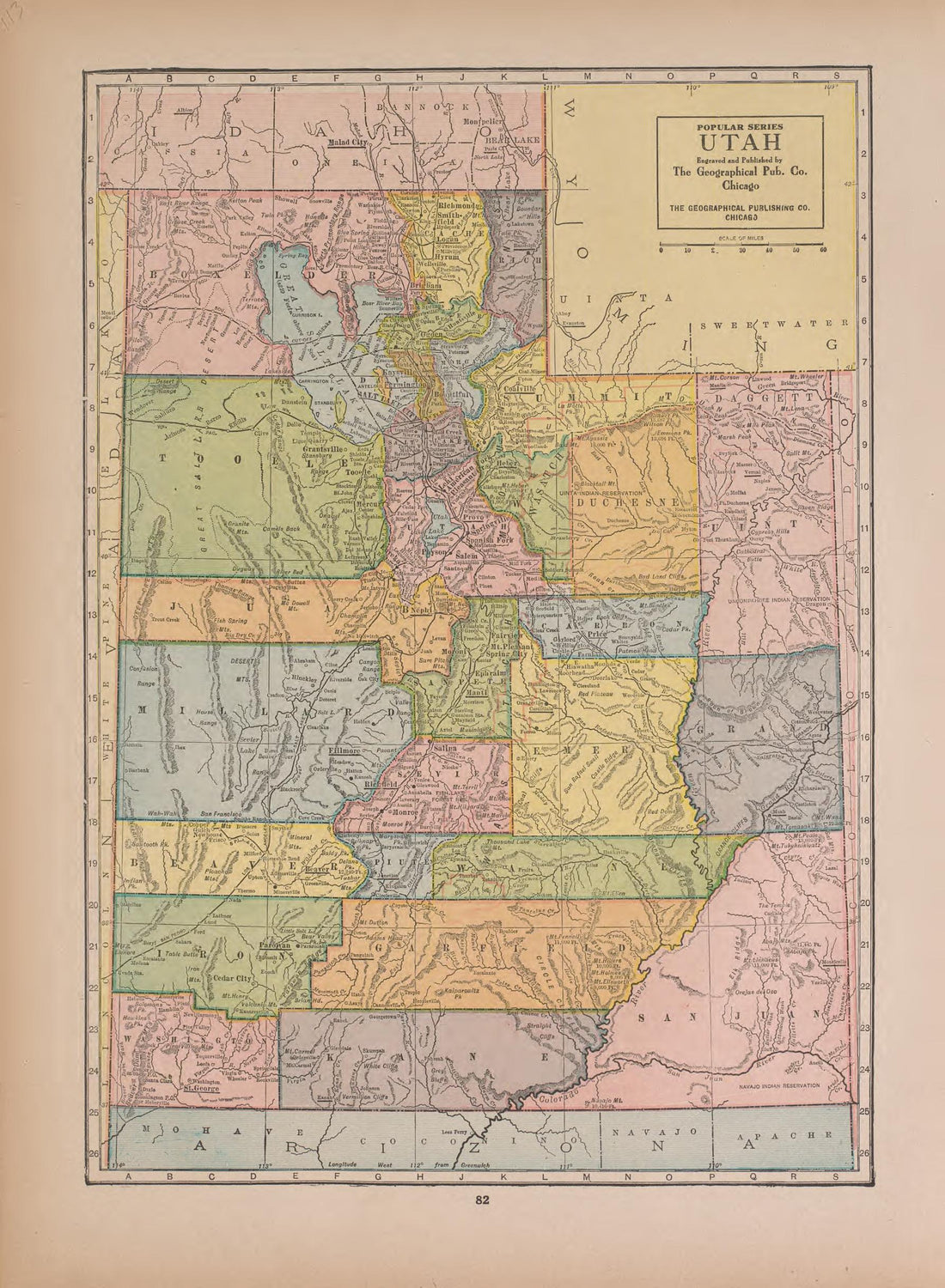 This old map of Doniphan County, Kansas,  was created by Anderson Publishing Company|Burgoyne, Alan H. (Alan Hughes)|James, George Wharton|Peake, Elmore Elliott in 1927