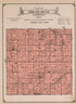 Township 3 South, Range 20 East from Atlas of Doniphan County, Kansas : Containing Maps of Townships of the County, Maps of State, United States and World : Farmers Directory, Analysis of the System of U.S. Land Surveys 1927 by Relic Map Company