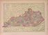 Kentucky from Atlas of Doniphan County, Kansas : Containing Maps of Townships of the County, Maps of State, United States and World : Farmers Directory, Analysis of the System of U.S. Land Surveys 1927 by Relic Map Company