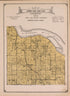 Township 2 South, Range 20 East from Atlas of Doniphan County, Kansas : Containing Maps of Townships of the County, Maps of State, United States and World : Farmers Directory, Analysis of the System of U.S. Land Surveys 1927 by Relic Map Company