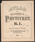 Image 2 of Atlas of the Town of Pawtucket, R.I. (maps Only) from Atlas of the Town of Pawtucket, R.I 1880 by Relic Map Company