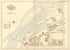 Plate 1: Part of 1st Ward Reading, Berks County, Pa., 1884 from Property and Insurance Atlas of the City of Reading, Berks County, Pennsylvania. : from Official Records and Actual Surveys by Relic Map Company