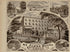 St. James Hotel from Illustrated Atlas of the City of Richmond, Va 1877 by Relic Map Company