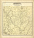 Map of Henrietta from Atlas of Richland County, Wisconsin : Drawn from Actual Surveys and the County Records to Which Is Added a Rail Road & Sectional Map of the State of Wisconsin 1874 by Relic Map Company