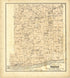 Map of Orion from Atlas of Richland County, Wisconsin : Drawn from Actual Surveys and the County Records to Which Is Added a Rail Road & Sectional Map of the State of Wisconsin 1874 by Relic Map Company