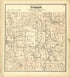 Map of Forest from Atlas of Richland County, Wisconsin : Drawn from Actual Surveys and the County Records to Which Is Added a Rail Road & Sectional Map of the State of Wisconsin 1874 by Relic Map Company
