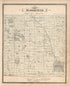 Map of Bloomfield from Illustrated Atlas of Oakland County, Michigan : Compiled from Official Records and Local Inspections 1896 by Relic Map Company