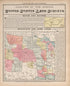 Analysis of the System of United States Land Surveys from Illustrated Atlas of Oakland County, Michigan : Compiled from Official Records and Local Inspections 1896 by Relic Map Company