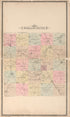 Oakland County from Illustrated Atlas of Oakland County, Michigan : Compiled from Official Records and Local Inspections 1896 by Relic Map Company