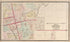 Part of the 1st 2nd 3rd 4th & 5th Wards - Map of the City of Pontiac from Illustrated Atlas of Oakland County, Michigan : Compiled from Official Records and Local Inspections 1896 by Relic Map Company