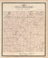 Map of Southfield from Illustrated Atlas of Oakland County, Michigan : Compiled from Official Records and Local Inspections 1896 by Relic Map Company